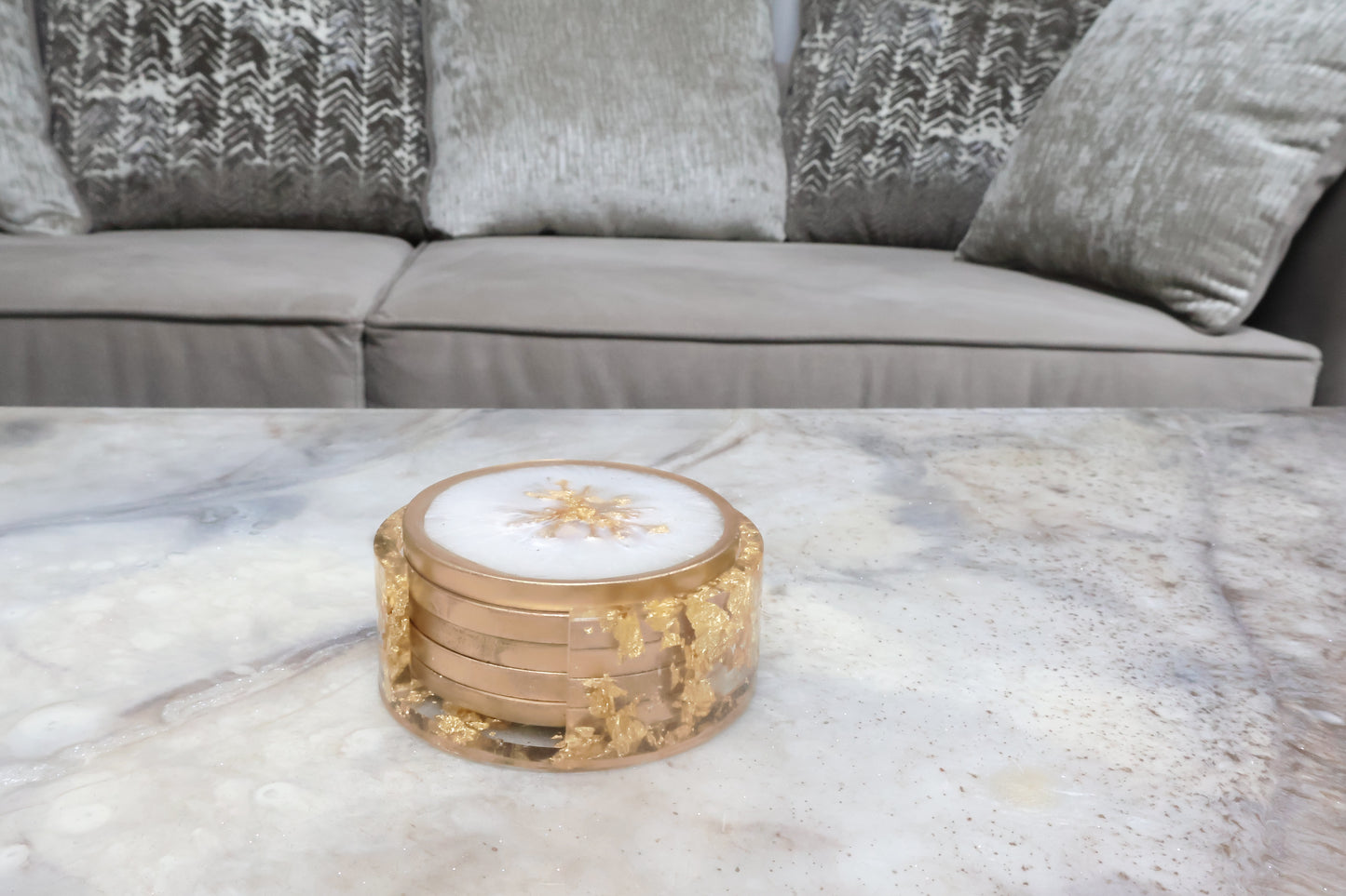 Set of 5 coasters