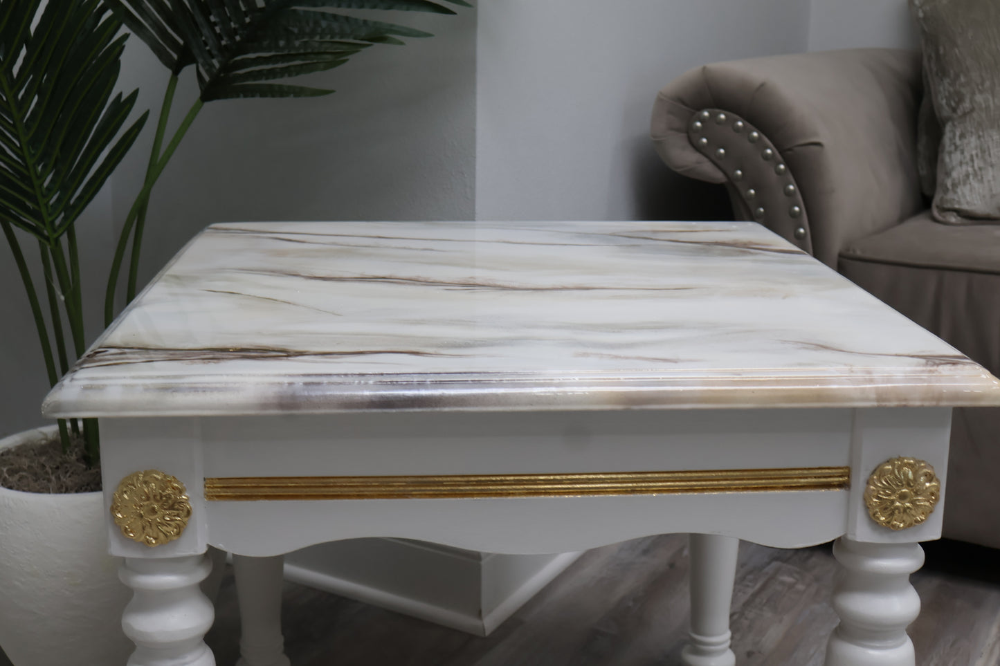 End Marble Table