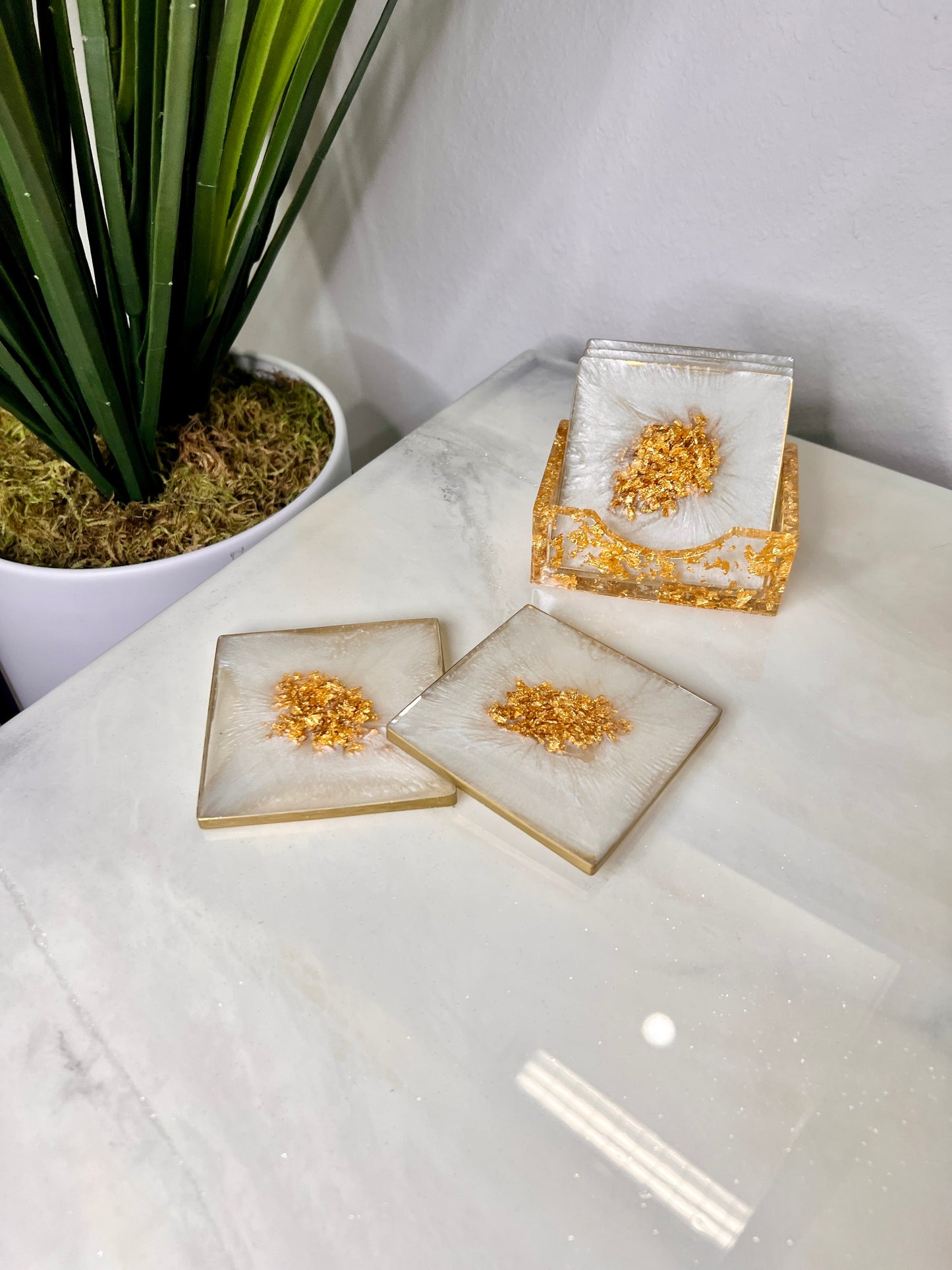 Set of 5 coasters