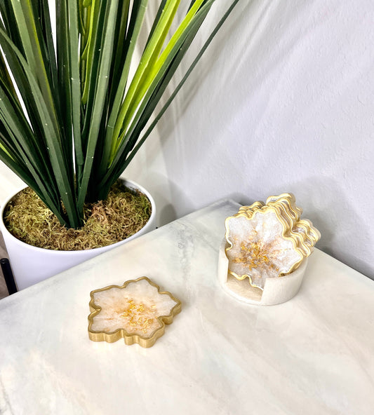 Set of 5 coasters