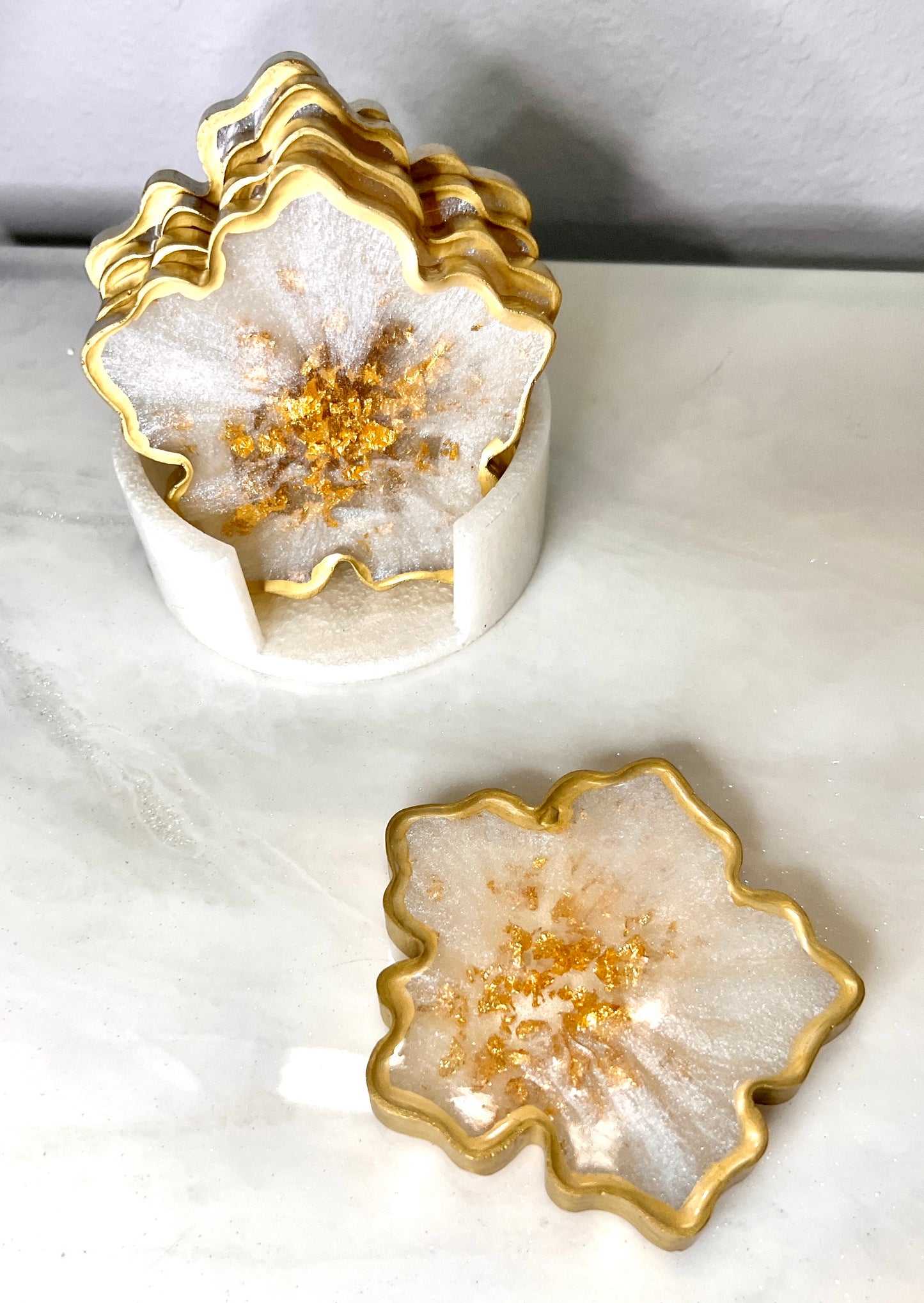 Set of 5 coasters